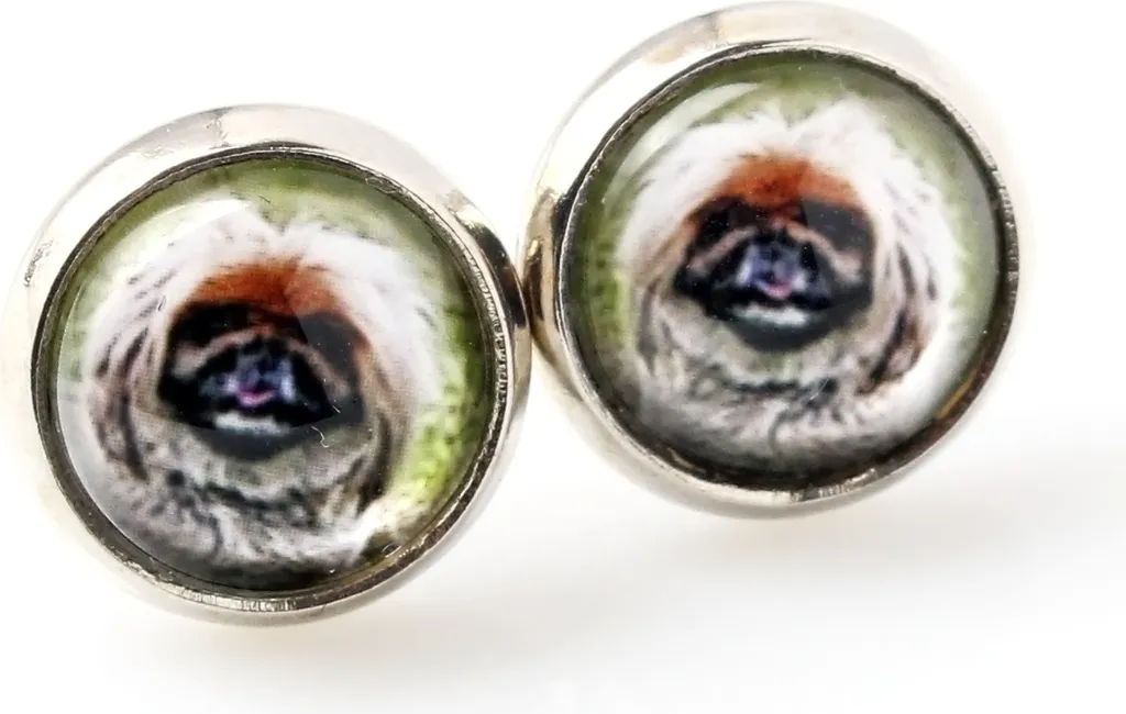 Orecchini Pechinese Fatti a Mano Art.-Dog | Gioielli Cane Originali