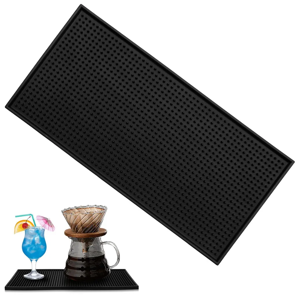 Tapis Égouttoir pour Comptoir de Bar et Cuisine - Format Compact 30 cm