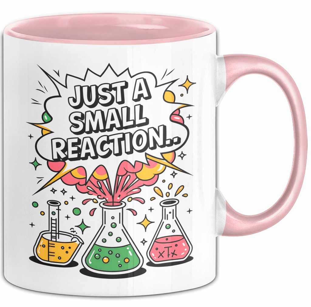 Chemiker Tasse Geschenk Lustige Geschenkidee Spruch Für Reaktions Fans (Rosa)