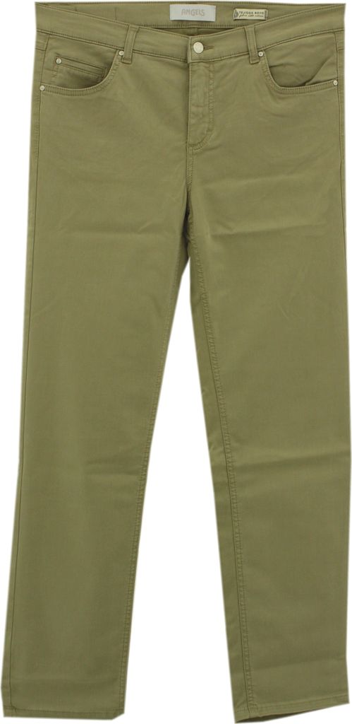 30887 Angels, Cici , Damen Jeans Hose, Gabardinestretch, beige , D 44 W 34 L 30