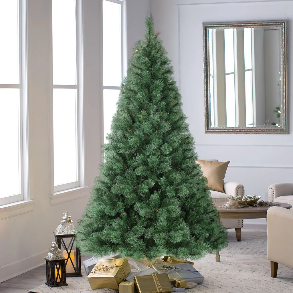 Salcar 210 cm Künstlicher Weihnachtsbaum Tannenbaum Künstlich Kiefernbaum Kiefer Christbaum