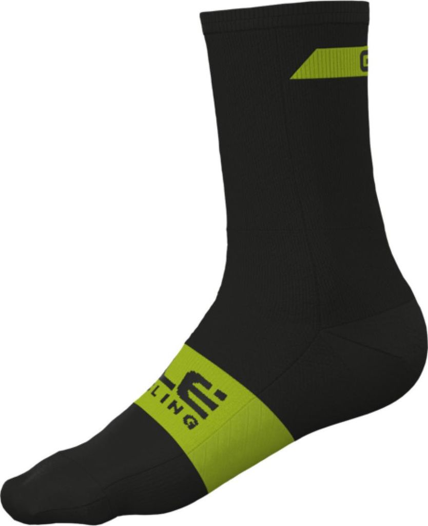 ALÉ Klassische Fahrradsocken - FOLLOW ME - Schwarz 36-39