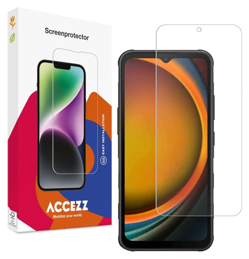 Accezz Screen Protector aus gehärtetem Glas Samsung Galaxy Xcover 7 / 7 Pro