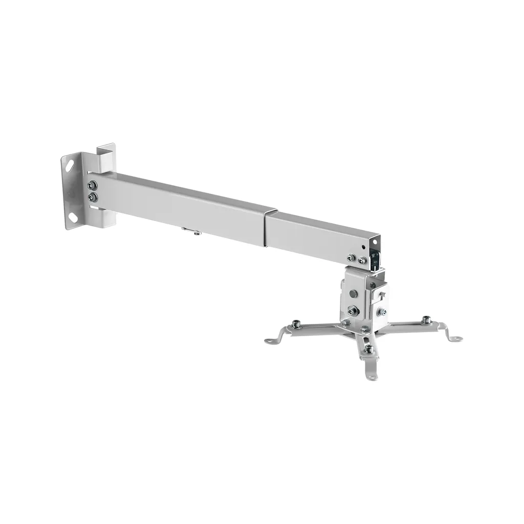 Supporto a parete Cabletech per proiettori (20 kg, argento)