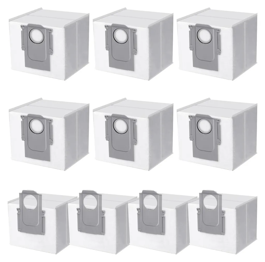 Pack de 10 Sacs de Rechange pour Stations Roborock S8+, S7 et Q7 Max+