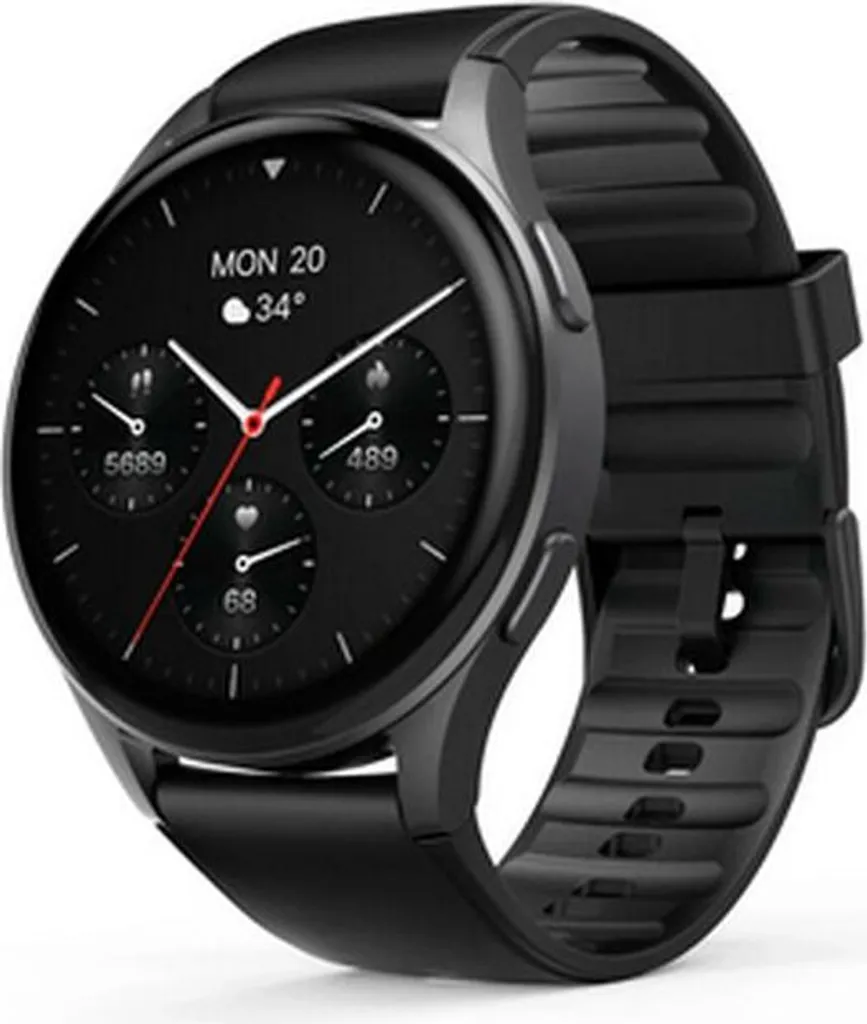 Montre de Sport Hama 8900 Noir 45 mm Suivi Fitness et Cardio Fréquence