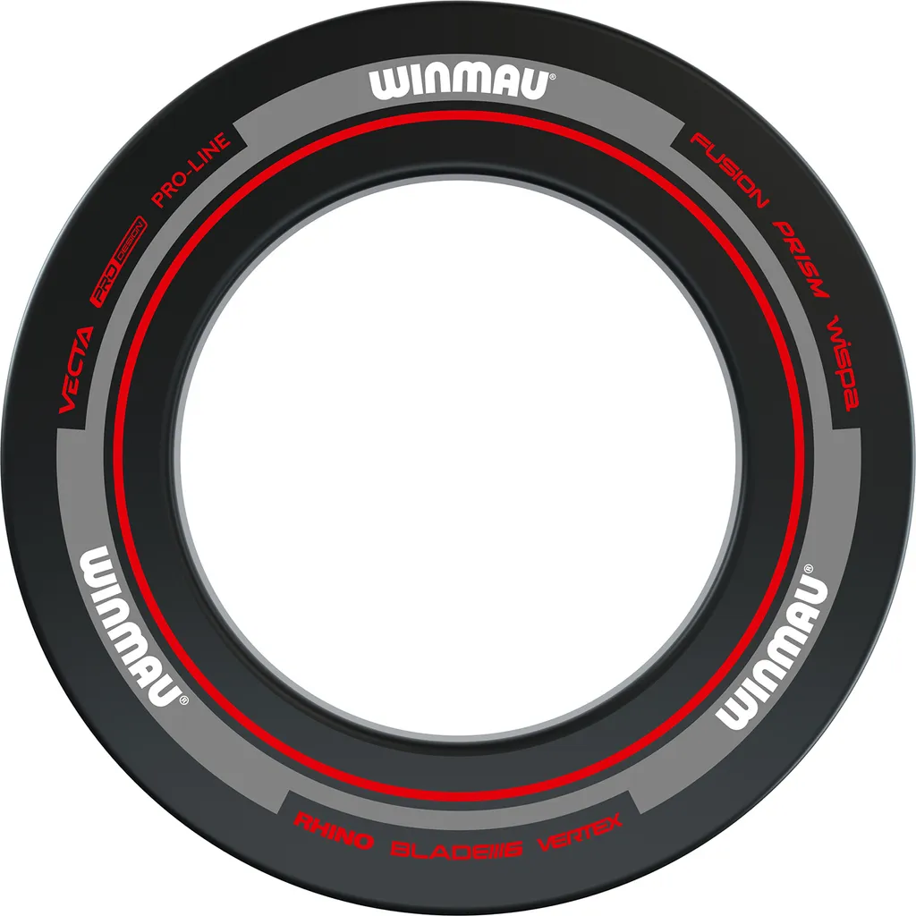 Évitez les trous dans le mur : Winmau Dartboard Surround Advance noir 4452