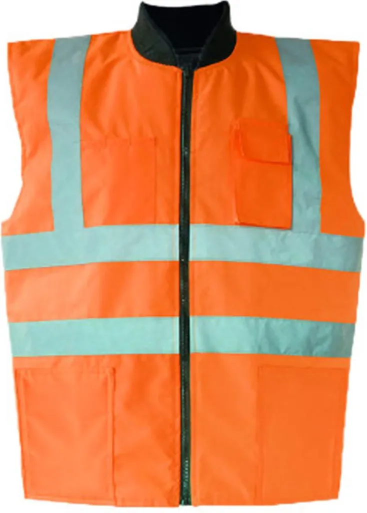 Korntex KXTABW Bodywarmer Reversibile Arancione XXL - Sicurezza 2-in-1