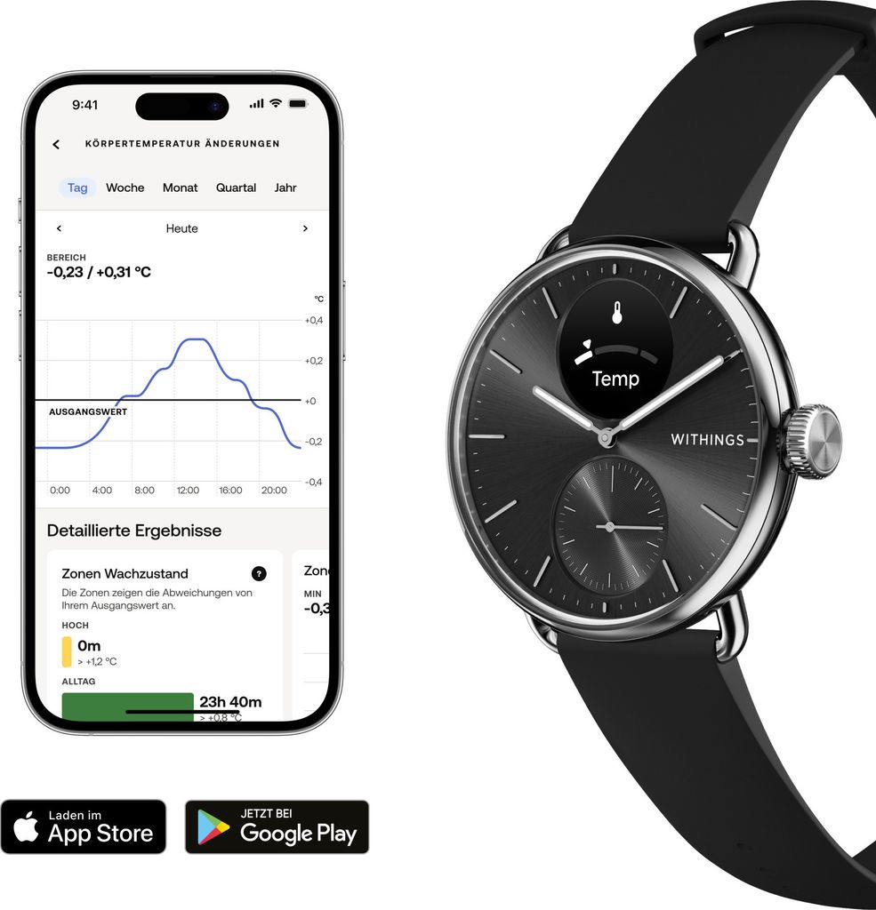 Withings - HWA10-Model 1-All-Int - Hybridné hodinky - Obrázok produktu 8