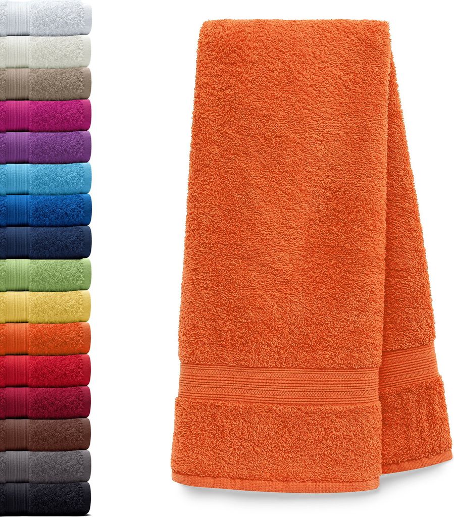 AR Line ARIZONA Handtuch-Serie – 500 g/m² Frottier in 9 Größen verfügbar, Größe: Saunatuch XXL 100x200 cm, Farbe: Terra