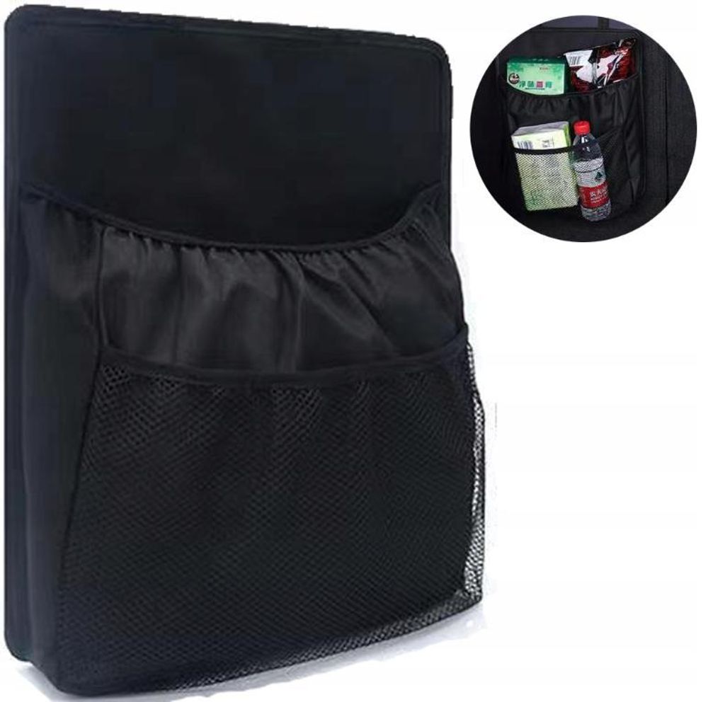 Auto-Kofferraum Organizer – Rücksitz-Tasche mit Fächern & Produktbild 