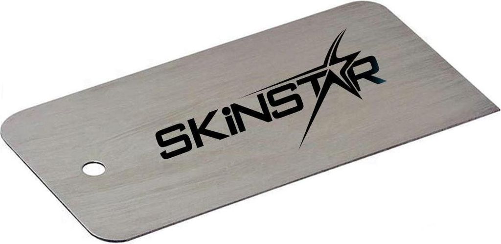 SKINSTAR Steel Scraper Ski Wachs VA Abziehklinge Belagklinge Edelstahl Klinge Type A