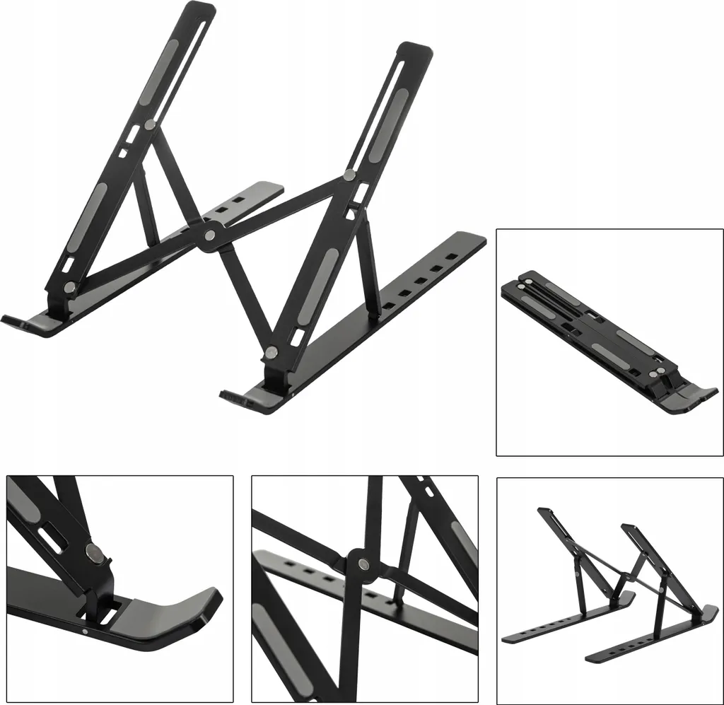 Support PC portable ventilé - Support iPad pliable avec inclinaison 15° - 4