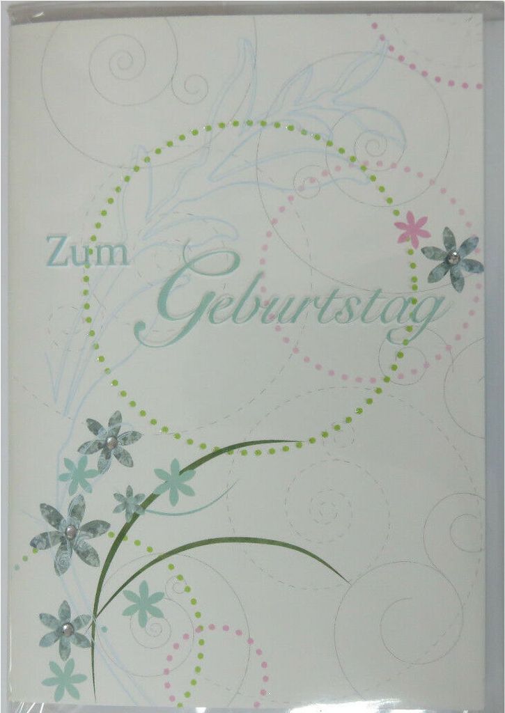 Glückwunschkarte - Zum Geburtstag 3867-021 ** Produktbild 