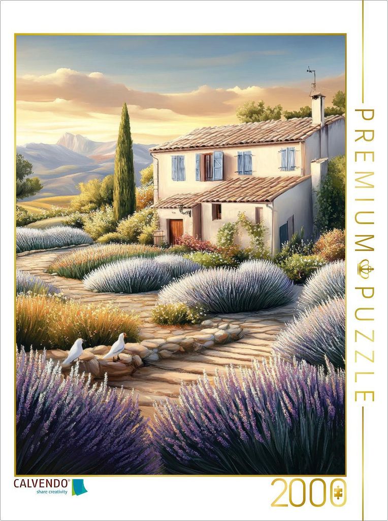 CALVENDO Puzzle Pittoreske Idylle | 2000 Teile Lege-Größe 90x67cm Foto-Puzzle für glückliche Stunden
