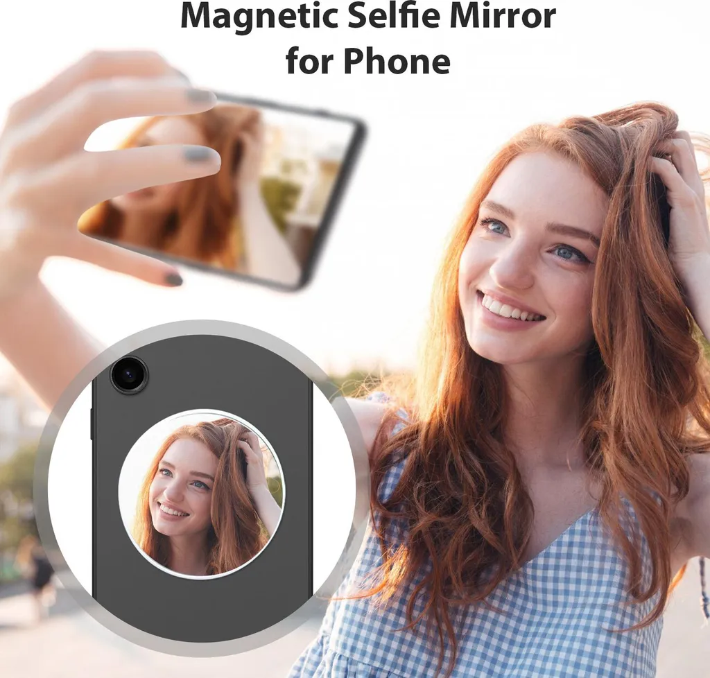 Specchio Magnetico per Selfie Smartphone - Kit Vlogging Professionale - 5