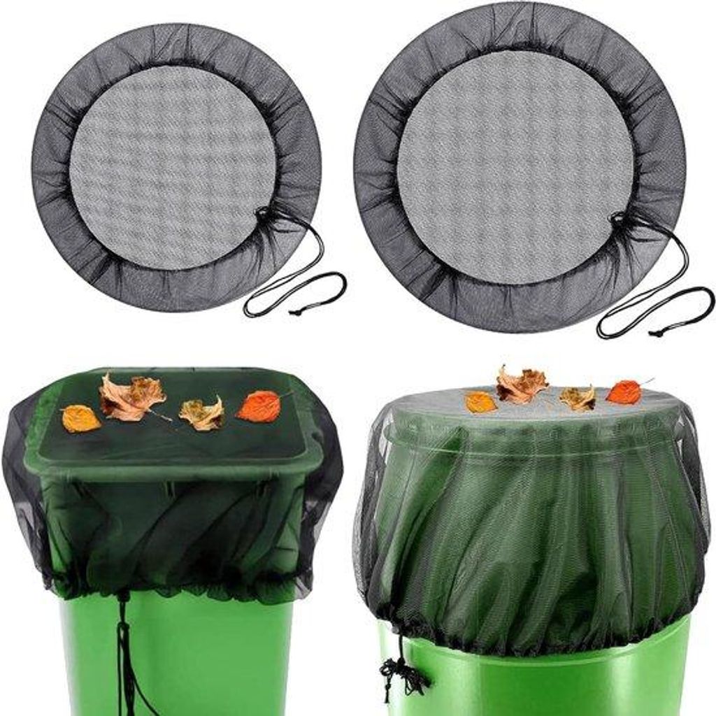 Regenrohrschutz - Schutz vor Blättern und Insekten - 2 Stück - Ø 95 cm und Ø 100 cm