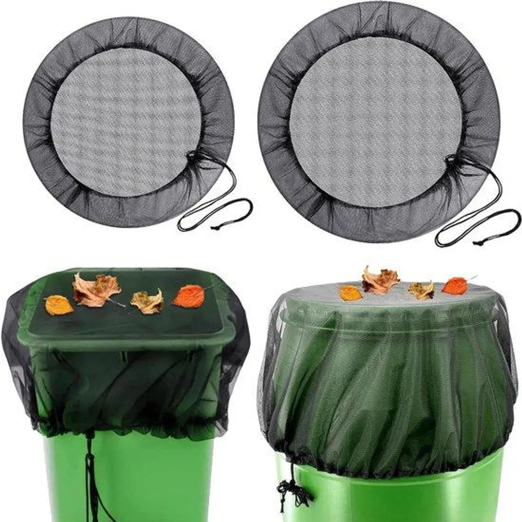 Protection tonneau de pluie anti-insectes et feuilles - Maille fine 2x