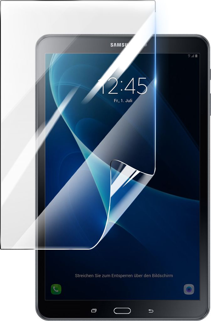 3mk, Stoß- und kratzfester Hydrogel Bildschirmschutz für Samsung Galaxy Tab A6 10.1, Transparent