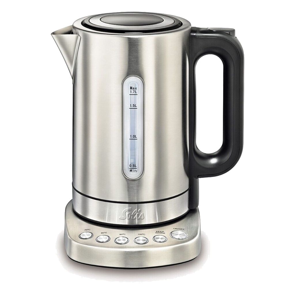 Solis Vario Temp Kettle elektrischer Wasserkocher 1,7 L Produktbild 