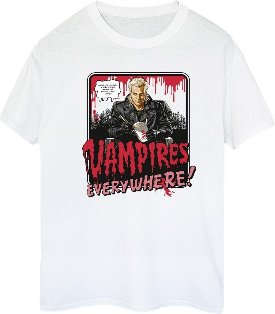 The Lost Boys - "Vampires Everywhere" T-Shirt für Damen BI53075 (M) (Weiß)