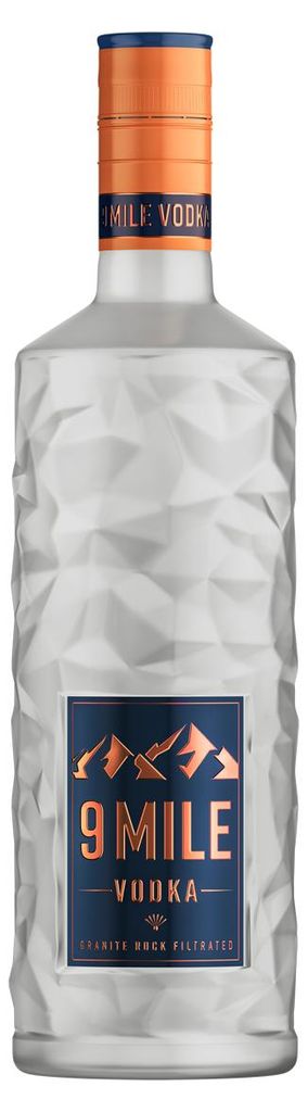 9 Mile Vodka 37,5% obj. 1000ml Obrázek produktu 