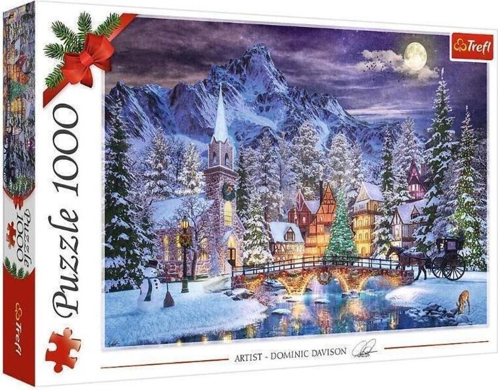 Układanka Trefl Świąteczna atmosfera, Boże Narodzenie, 1000 Zdjęcie produktu 