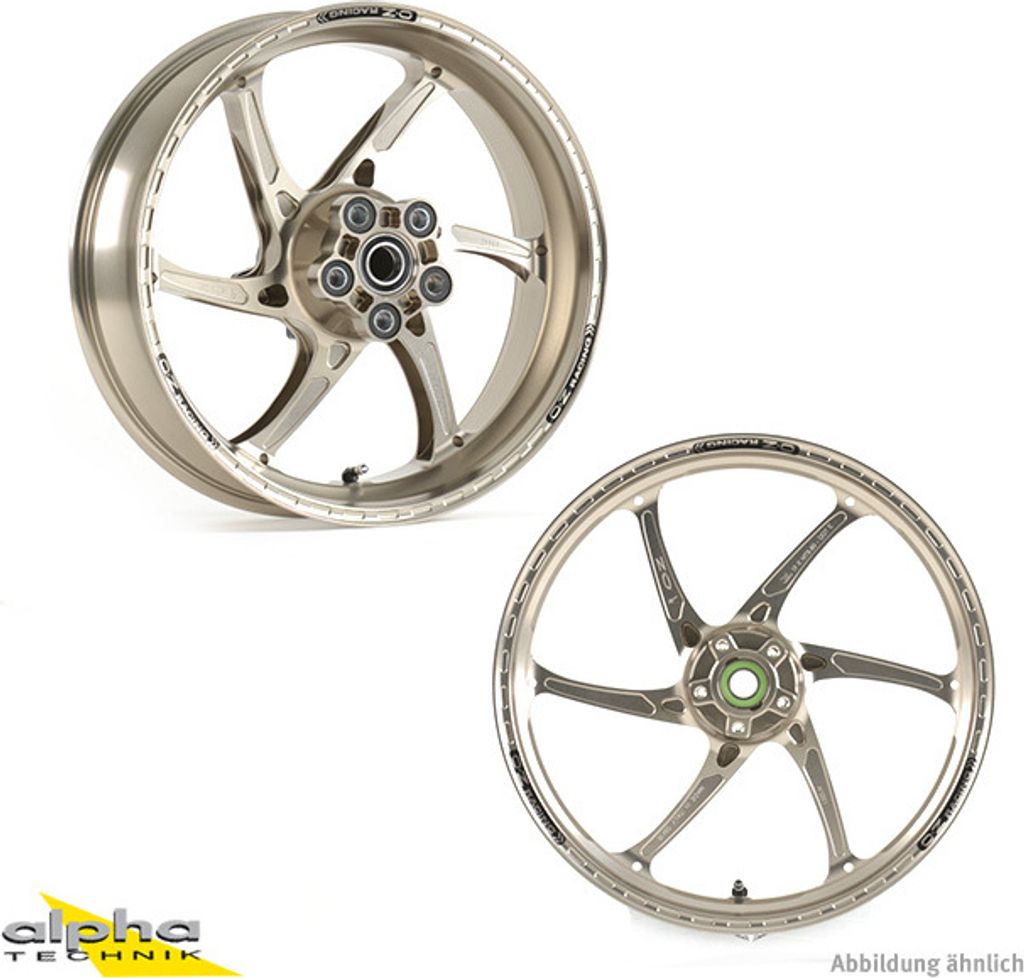OZ Gass RS-A Felgen titanfarben  GSX-R750 WVCF Produktbild 