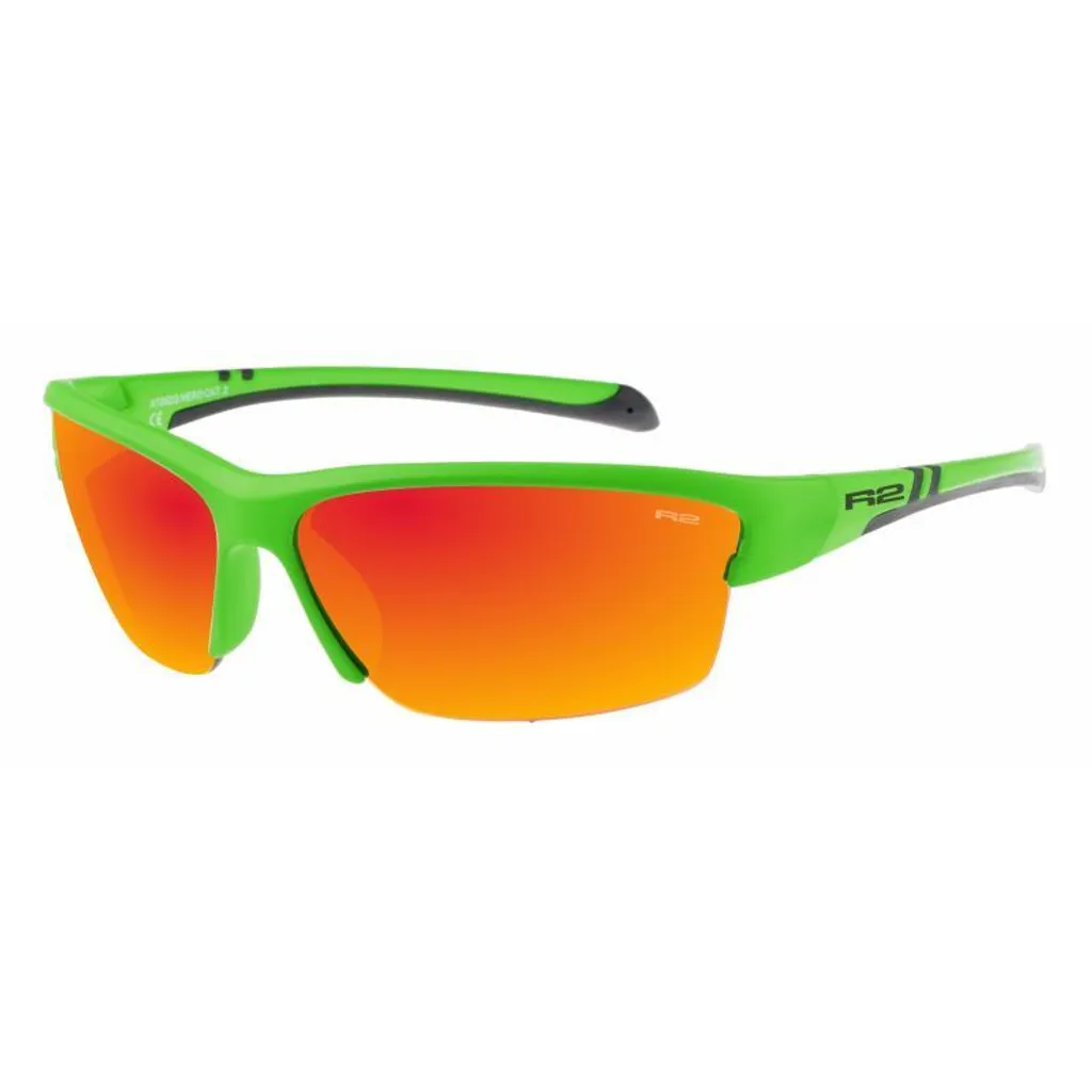 Lunettes de soleil sport enfant R2 Hero protectrices coloris rouge noir