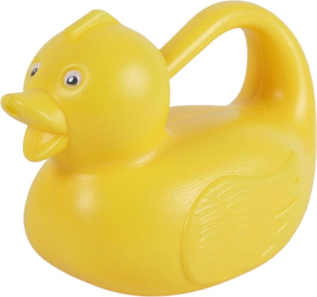 BURI Süße Gießkanne Ente gelb Blumenkanne Wasserkanne Kindergießkanne Gartenspielzeug