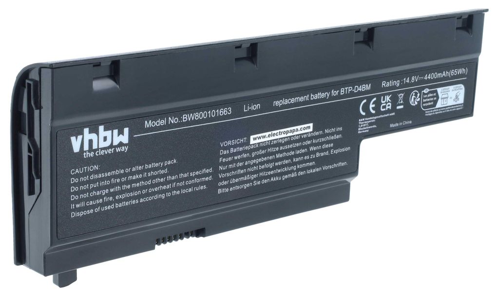 vhbw Akku kompatibel mit Medion Akoya MD98360, MD98550, Produktbild 