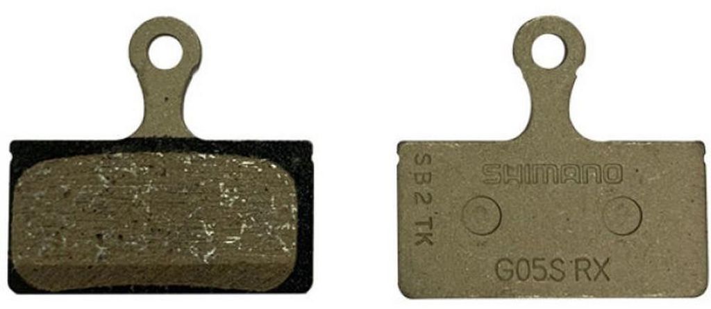 Shimano Scheibenbremsbeläge G05S-RX Resin Montageverpackung Produktbild 
