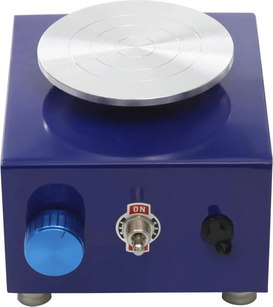 Tour de potier silencieux 24W pour éviter les vibrations en modelage