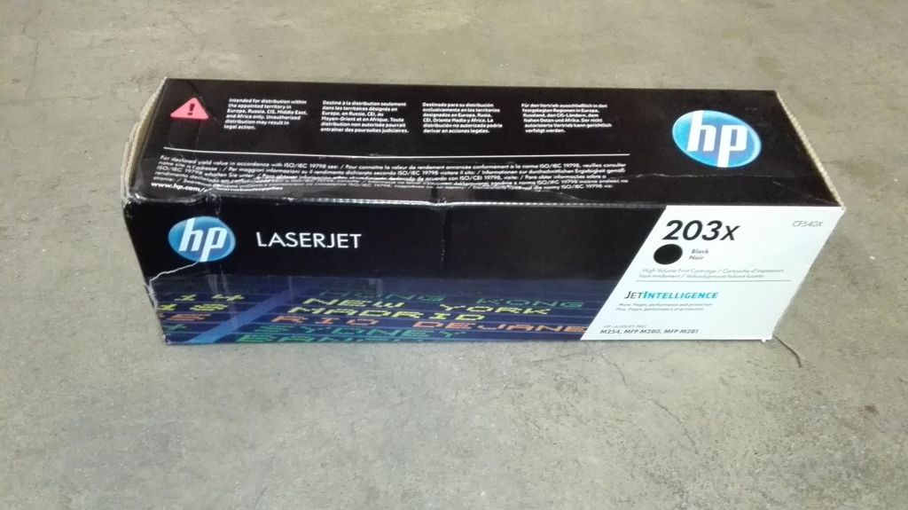 HP 203X      Schwarz     LaserJet    Tonerpatrone Zdjęcie produktu 