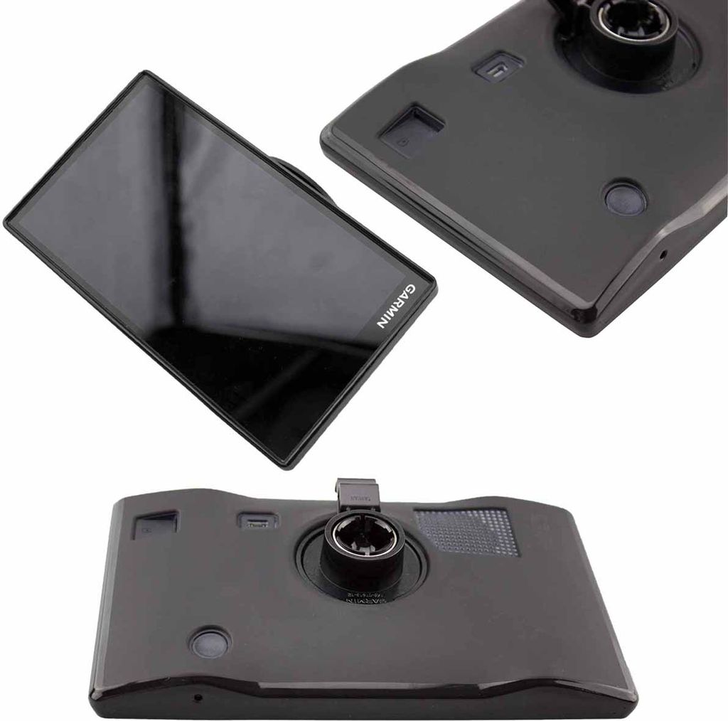 caseroxx Schutz-Hülle TPU-Hülle kompatibel mit Garmin DriveSmart 65 / DriveSmart 71, Gummi Handy Tasche schwarz