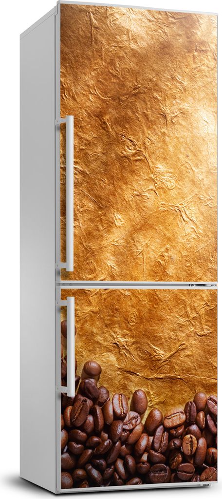 Tulup Kühlschrankdekoration - 70x190 cm - Aufkleber auf dem Kühlschrank - Kaffeebohnen