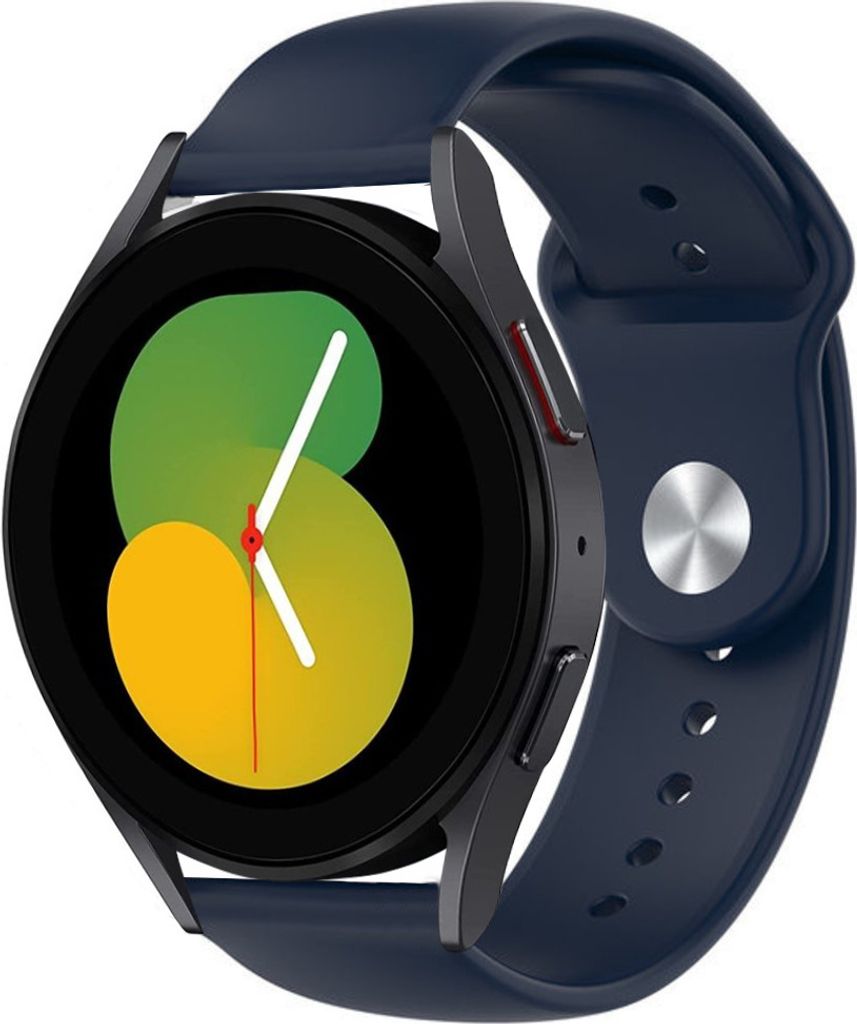 Strap-it Samsung Galaxy Watch 5 - 40mm Sportarmband (Dunkelblau)