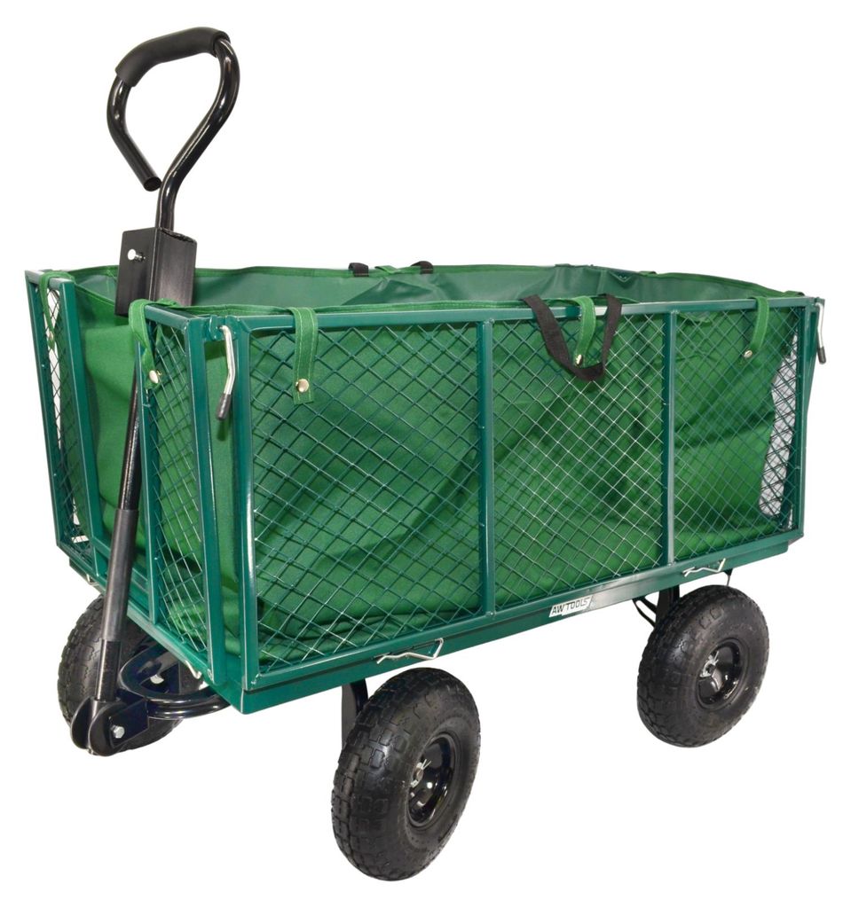 Záhradný vozík 95 x 50 x 40 cm, nosnosť do 300 kg, ručný Obrázok produktu 