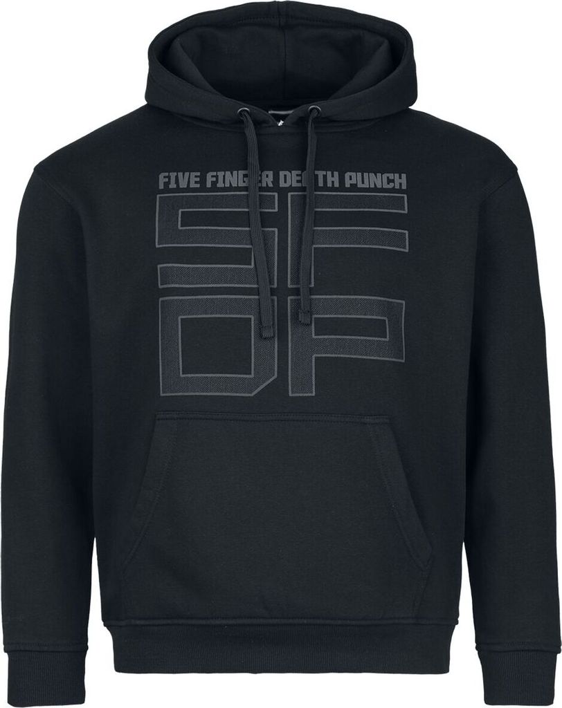 Five Finger Death Punch Kapuzenpullover Herren Chevron schwarz S