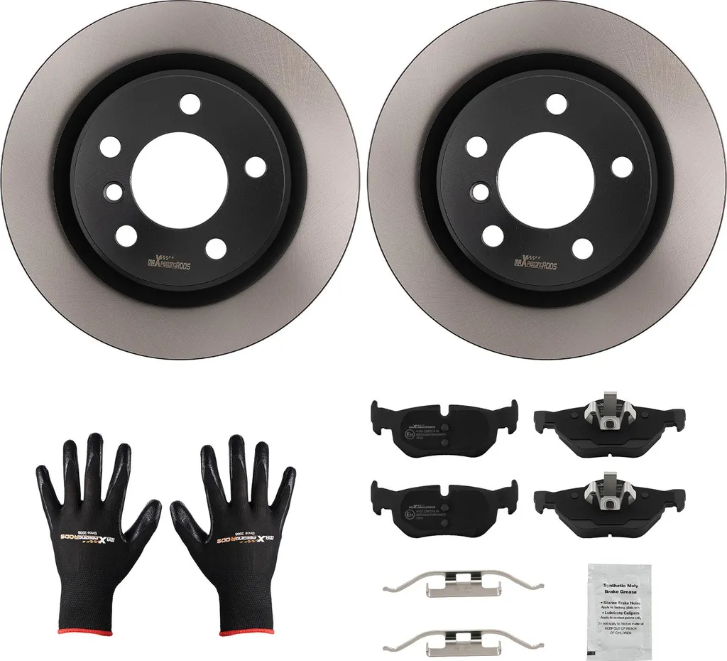 Pack Freinage Arrière BMW E90 E87 pour Remplacement Disques et Plaquettes - 3