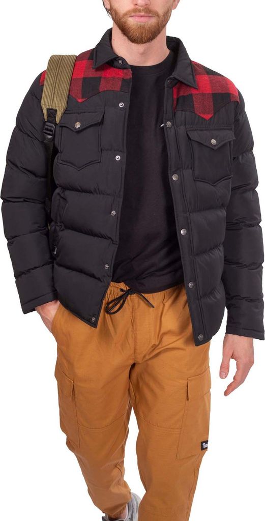 PENFIELD - Giubbotto uomo con dettaglio tartan  - Taglia L Immagine del prodotto 