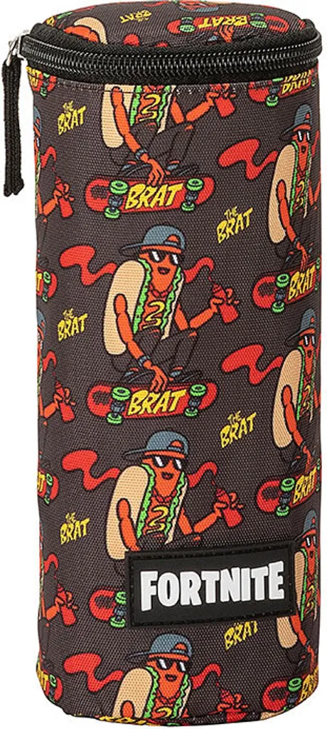 Astuccio Portapenne Fortnite Brat Verticale 6x22x7 cm - Alta Qualità