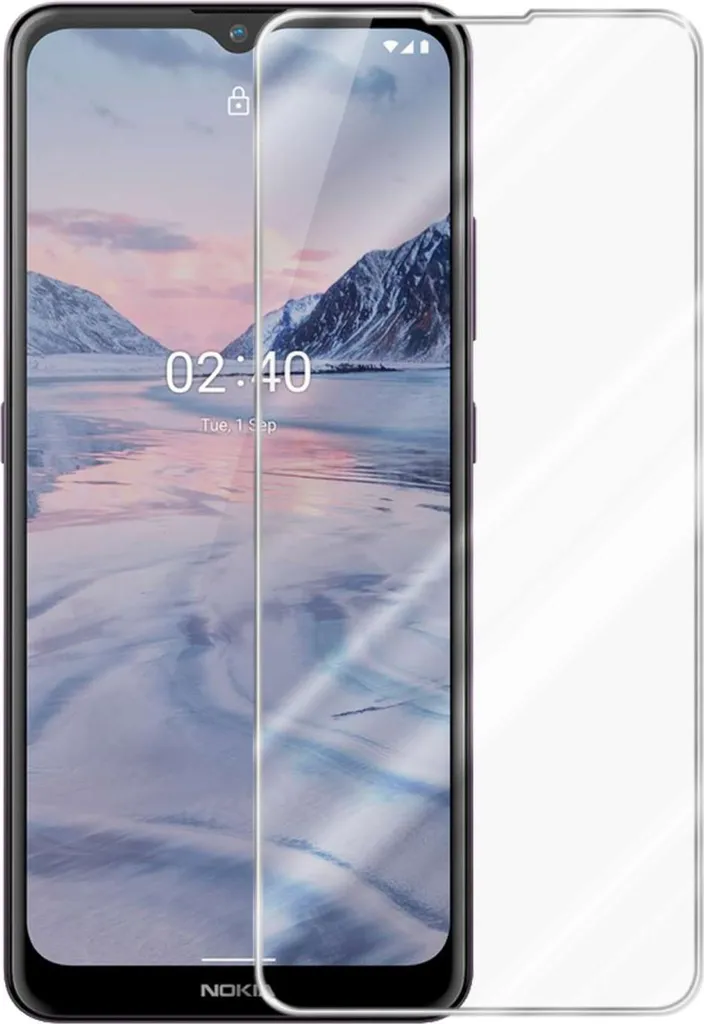 Nokia 2.4 Pellicola Protettiva Cadorabo Vetro Trasparente Anti-Graffio