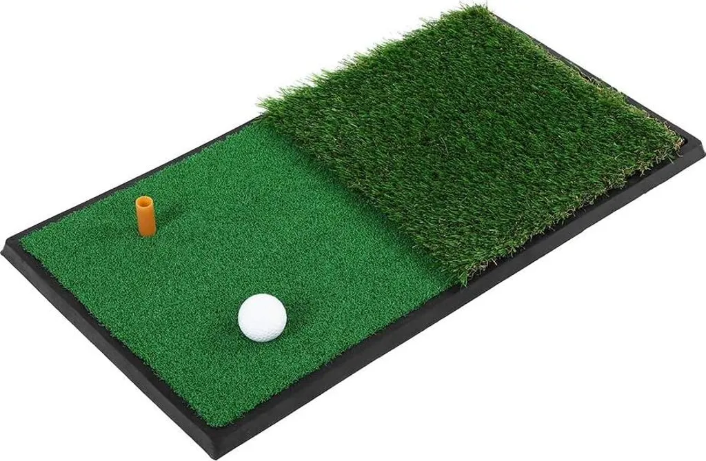Tapis de Golf pour Entraînement à Domicile - Pratiquez Swing et Chipping