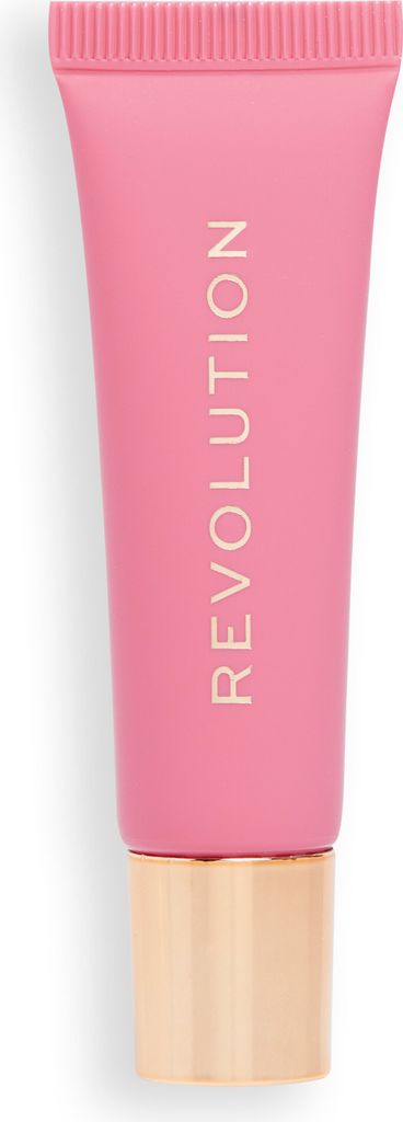 Revolution Juicy Peptide Lippenbalsam in der Farbe Erdbeerrosa