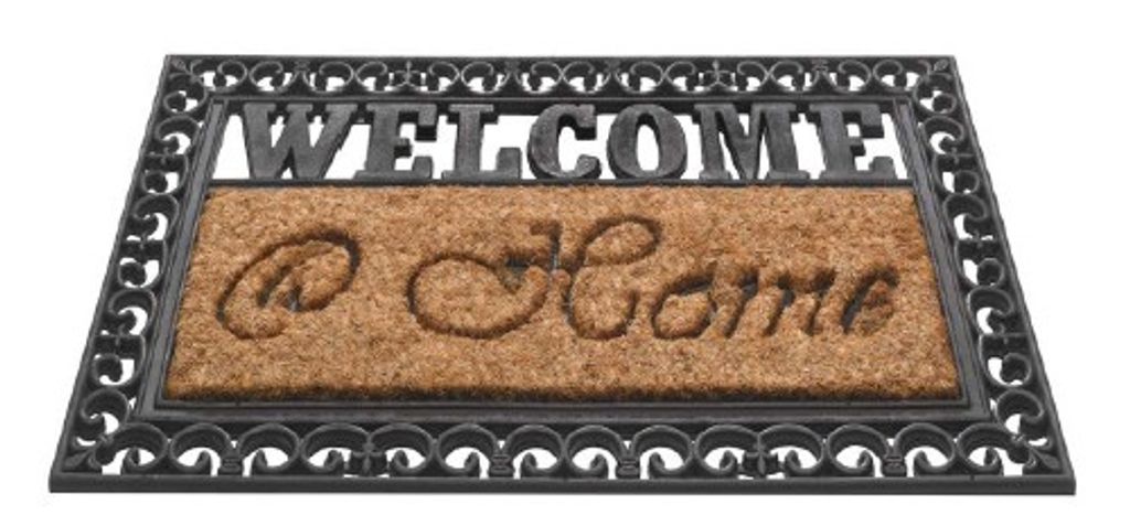 Kokosfußmatte Fußabstreifer Welcome Home 45x75cm Türmatte Produktbild 