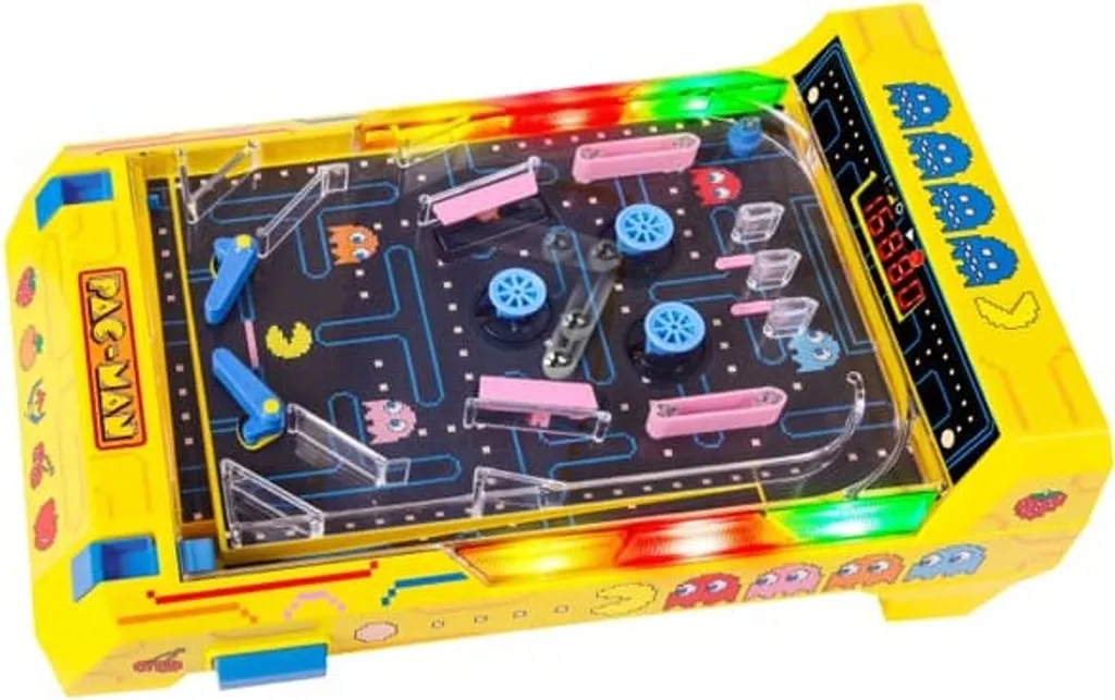 Mini flipper de table Pac-Man Smash-a-Ghost Arcade pour enfants - 7