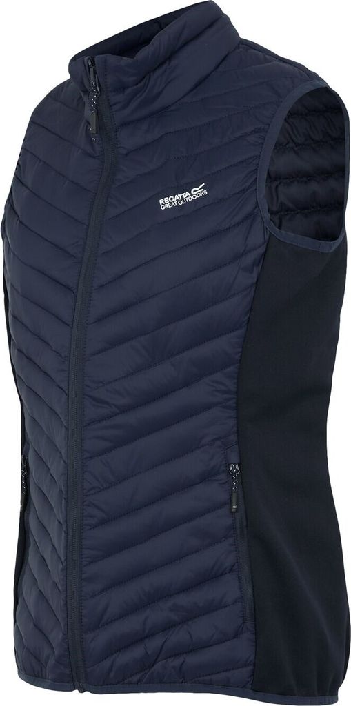 Regatta Andreson Hybrid Steppweste für Damen, Farbe:Navy, Größe:42