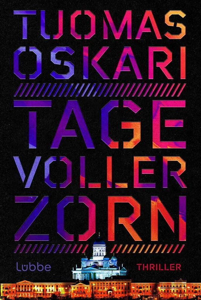 Tage voller Zorn Roman Thriller Allemand - Édition Brochée Grand Format