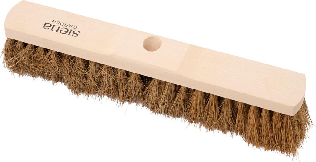 Saalbesen Kokos 40 cm ohne Stiel Stielloch, Buche 100 %